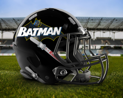 batmannotes:  Football Helmets by Roberto