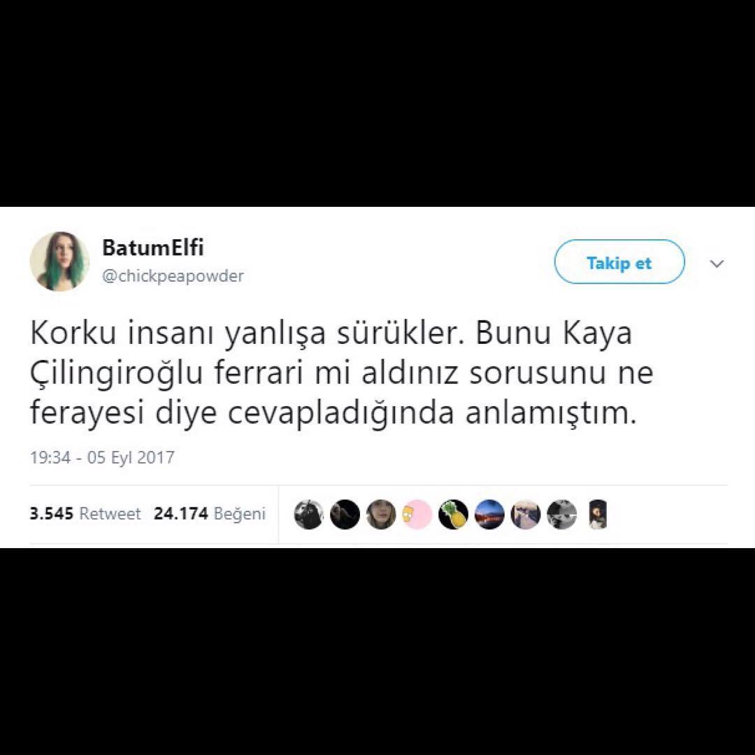 Korku insanı yanlışa...