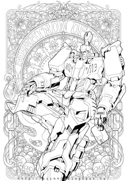 koch43:  Poster Ink, Megatron (20150713)Megatron