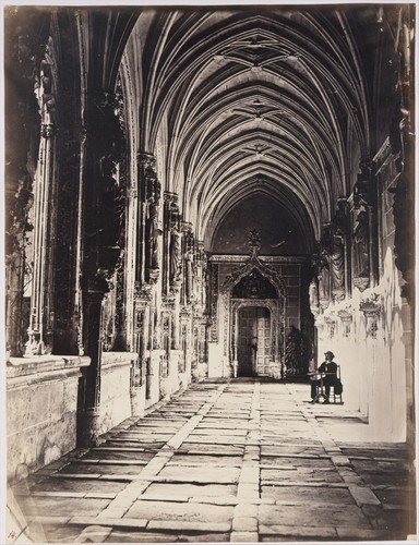 met-photos: [Cloisters of the Church of Saint John of the Kings, Toledo, Spain] by Charles Clifford,