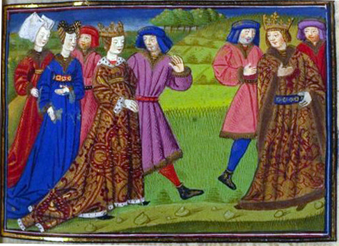 Lancelot du lac, Bnf ms fr 111, c. 1480