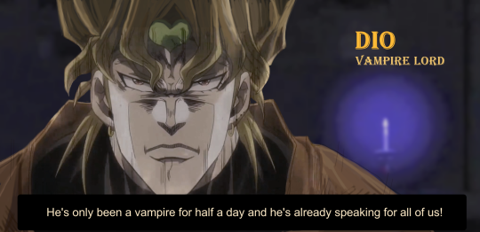 Jojo's Bizarre Adventure shatposts — Dio meme and the screenshot I