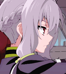 tsuyuake:  Shinoa in episode 8
