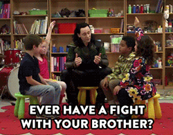 comedycentral:  More Loki! More cute kids! Are you not entertained, Internet? Click