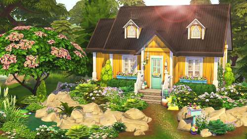 COZY PASTEL GRANDMA COTTAGE 1 bedroom - 1-2 sims1 bathroom§54,514Built on a 20x20 lotBuilt in W