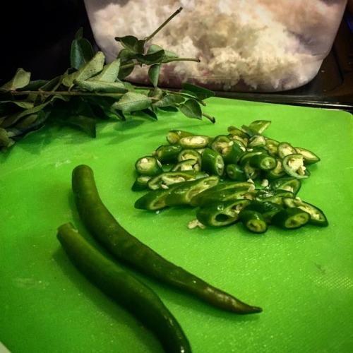 Making sambol. I keep some in the freezer at all times. #srilankanfood #cooking #veganfood