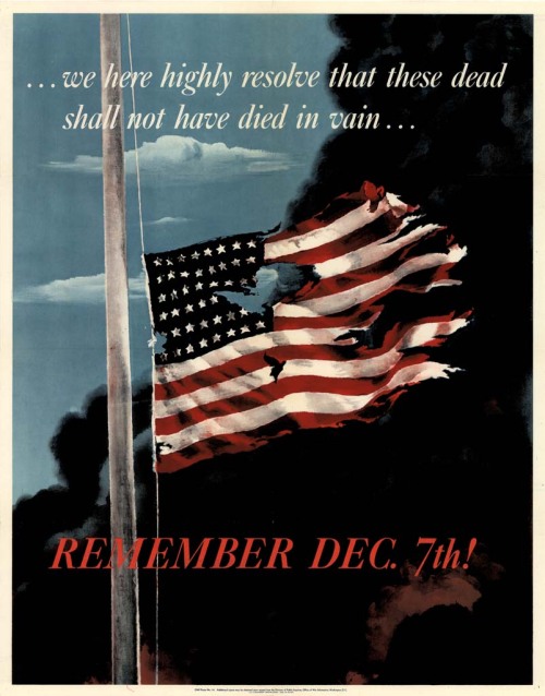 beautifulwarbirds:Remembering Pearl Harbor, December 7, 1941.