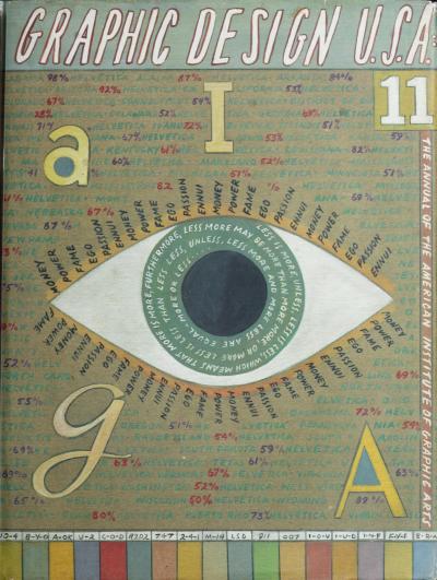 Graphic design USA 11 1990 :: New York :: American Institute of Graphic Arts The AIGA graphic design annual for 1990. It shows the best designers in American graphic design from the period. It shows off the year’s most significant designs, and also...