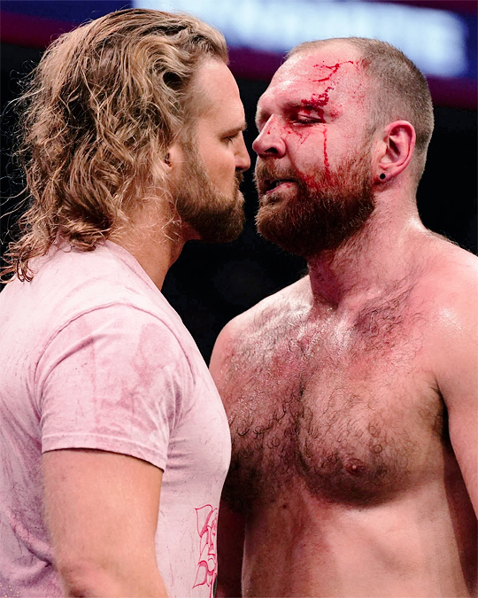 jon moxley pink hair