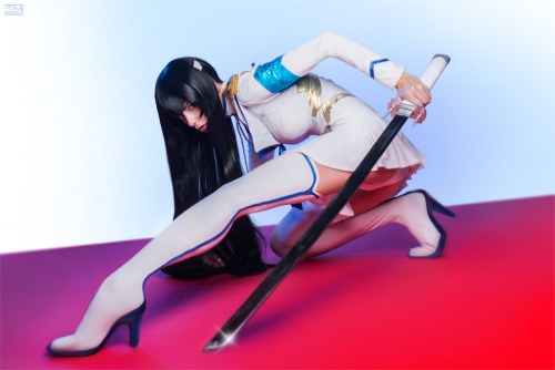 cosplaynerdalert:  Satsuki Kiryuin by AlienOrihara Check out cosplaynerdalert.tumblr.com for 