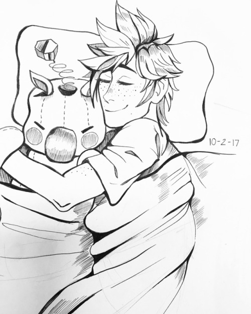 neviesketches:Inktober day one and two sketches, two sleepy boys 💕 LET THEM rest and be happy