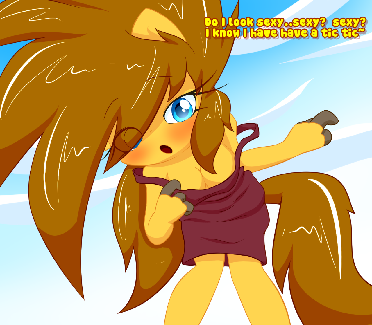 isle-of-forgotten-dreams:  Totally Random image~  I wanted to see how my anthro