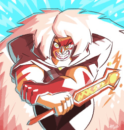 albertbruunart:  Jasper Awesome episodes this week. steven universe fanart by me. 