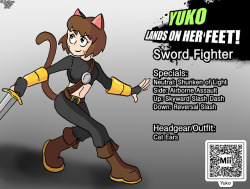 Yuko comes to Smash Bros for Wii U and 3DS!