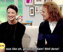 outlander-starz:SamCait on Lorraine