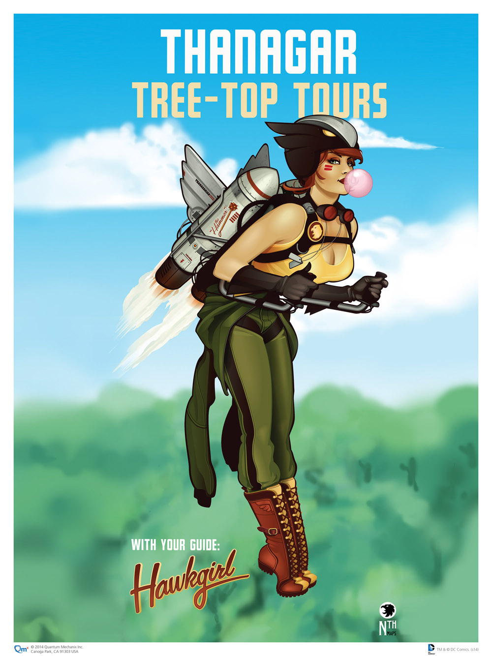 lordwanjavi:  Show Your Love For DC Comics Heroines &gt; Ant Lucia 
