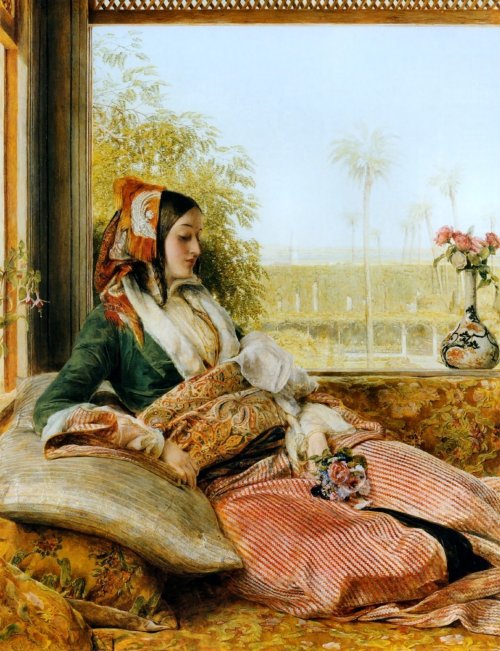 Lewis John Frederick - an Albanian Lady, 19th Century.