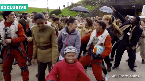 micdotcom:Watch: Daisy Ridley and John Boyega’s Star Wars rap proves shooting the movie was as fun a