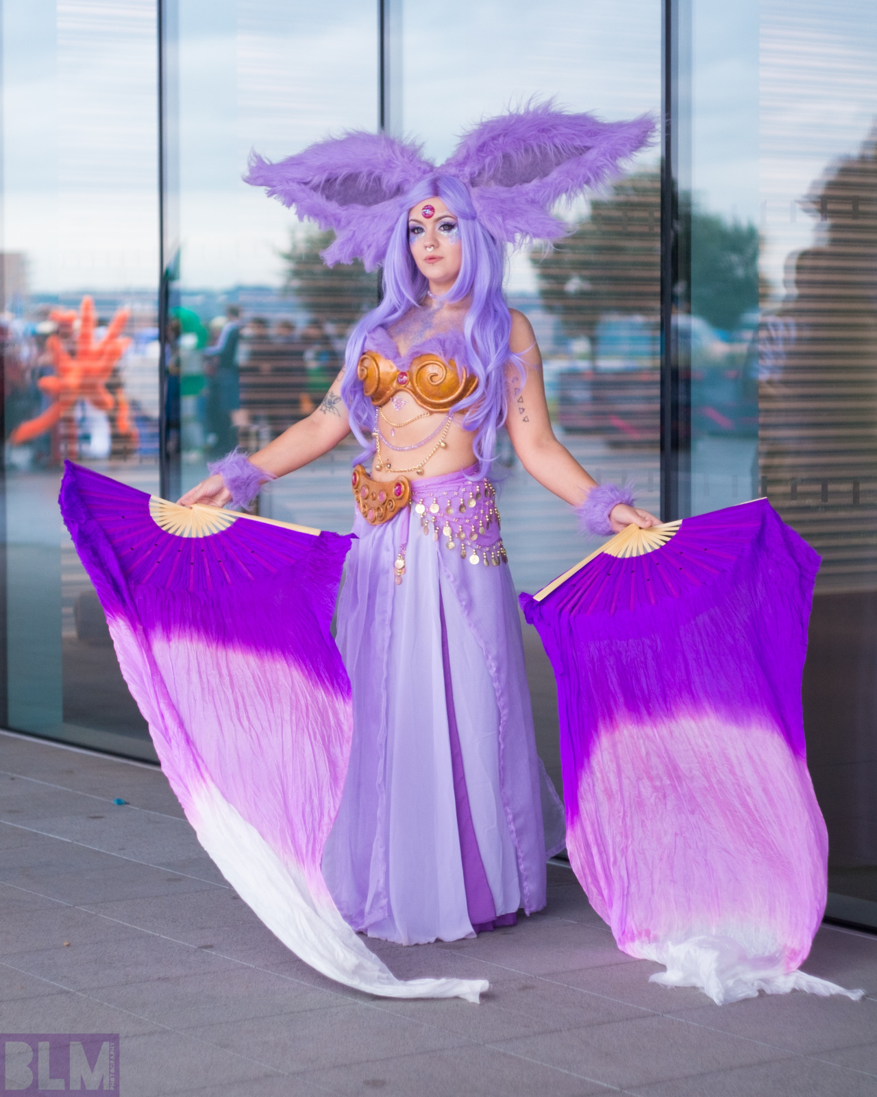 sharemycosplay:    #Cosplayer    Asylumstar Cosplay with a very cool #Espeon #gijinka.