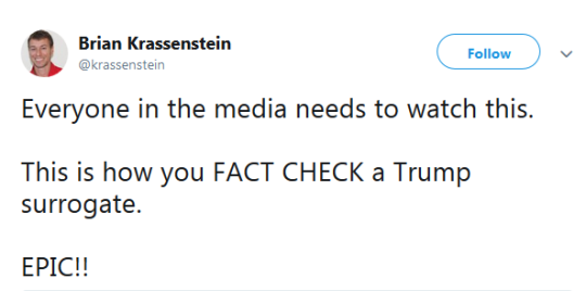 thatpettyblackgirl:  She watched it and STILL denies it. Pathetic excuse for a human.    That’s what the media should do every time these trumpsters lie. Show  them the tape. And not because to debunk their lies, they know they are  lying, but because