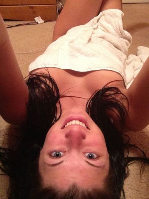 Check Out Full Gallery: Towel Selfies Are The Best Selfiesstunningtattoobabes