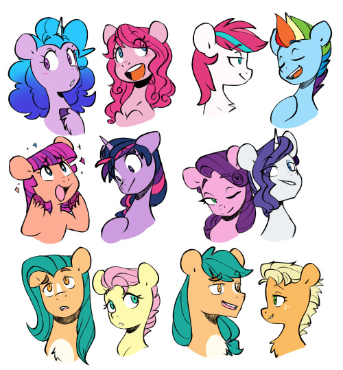 doodlemark:G4 and G5 mane style swap