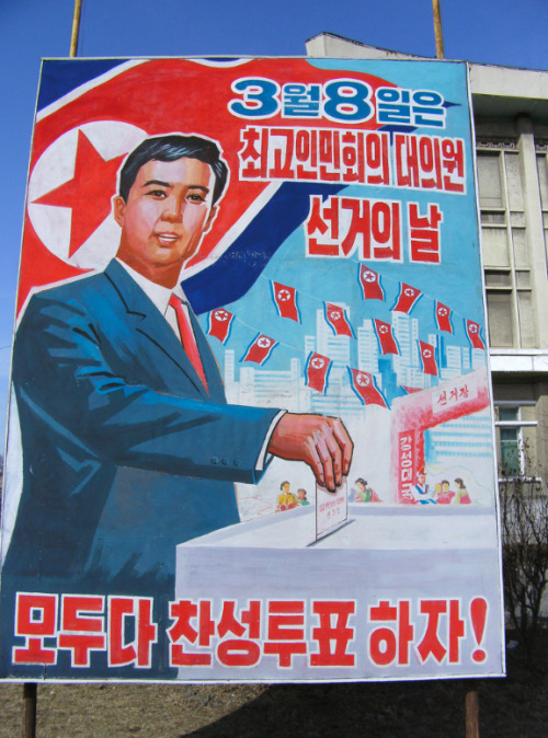 Fun Voting Fact,In 2014 North Korea had one of the highest voter turnout rates in world history, wit