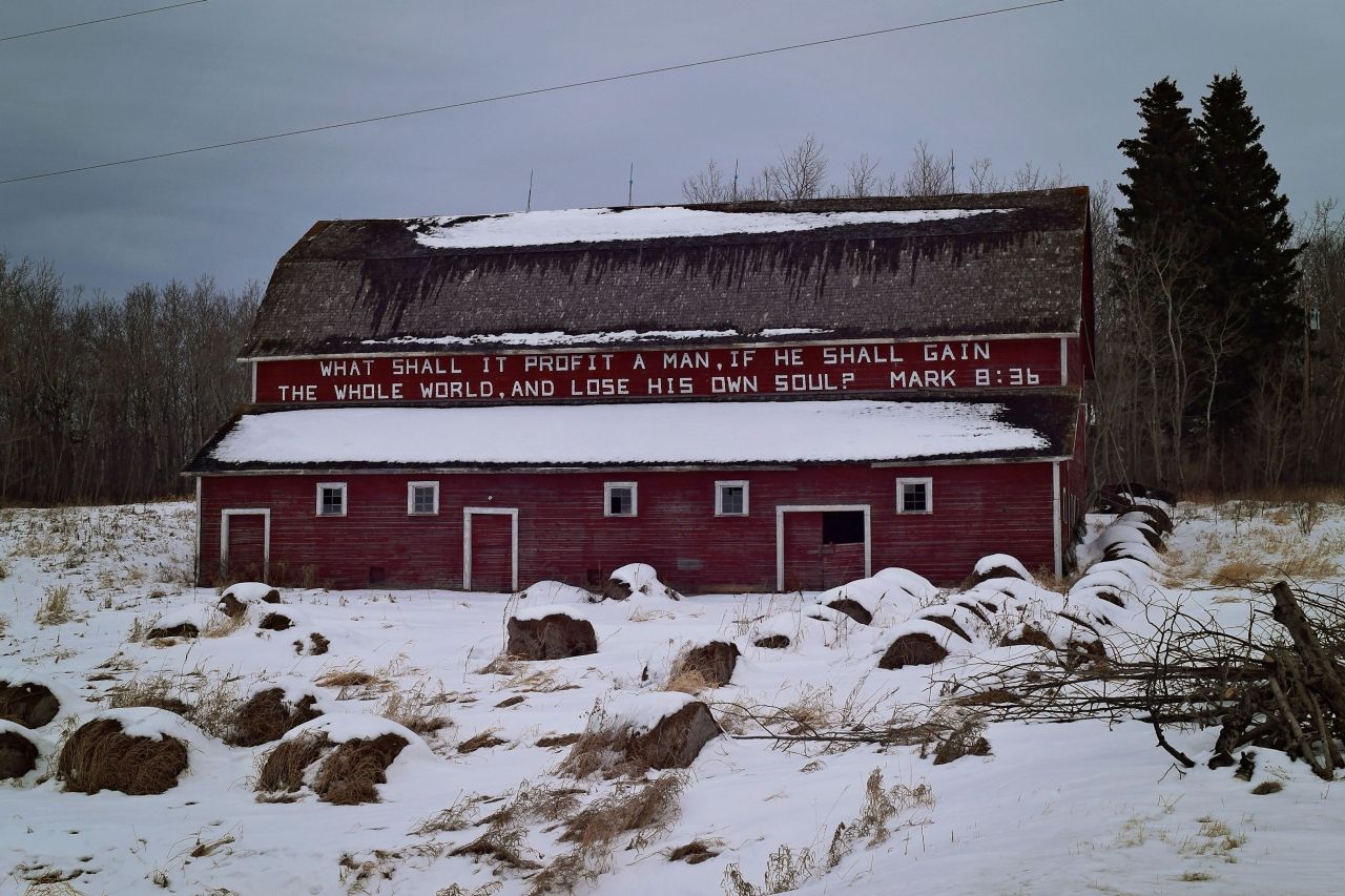 destroyed-and-abandoned:   Abandoned Barn near Erickson, Manitoba via KoldPhire Read