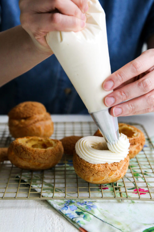 sweetoothgirl: Carrot Cake Cream Puffs &amp; How To Plan The Perfect Easter Afternoon Tea Party