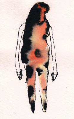 alfiealfie:  drawing from 11’ sumi ink and watercolor on paper brooklyn ny alfie ljuljdjuraj 