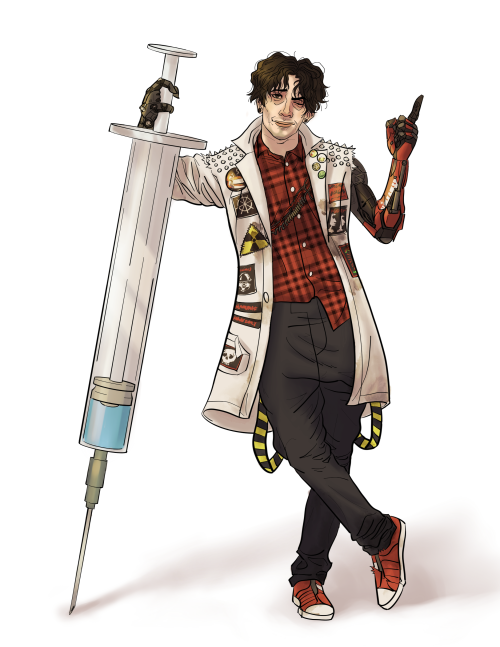 Please get vaxxed :PLovely commission for @casie-mod , thank you!