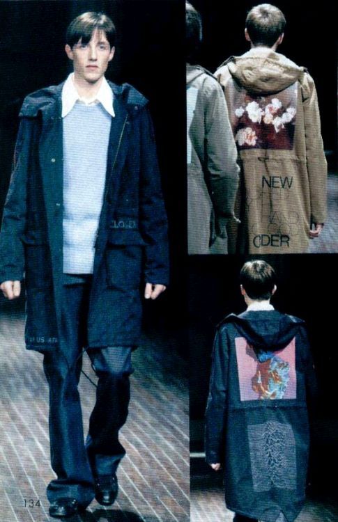 raf simons 2003aw closer期-