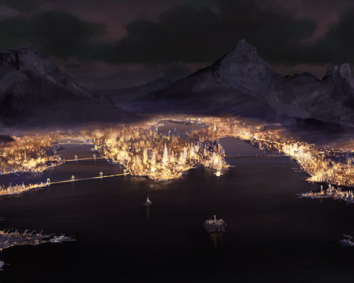 benditlikekorra:  Backgrounds in The Legend of Korra Book 2. [x] Korra Nation Link 