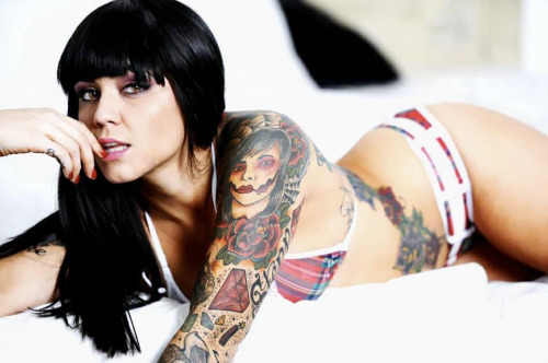 dont-forget-about-inked-girls:  More here Dont Forget About Inked Girls