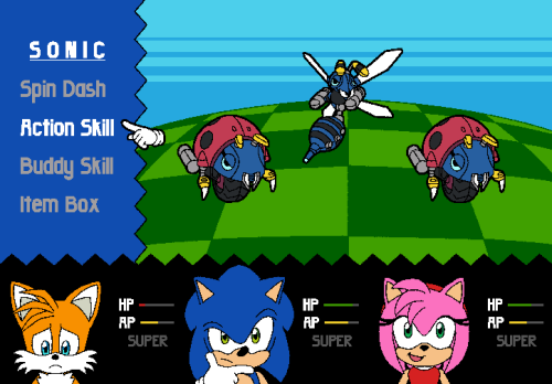 BDD's - Sonic Role playing game