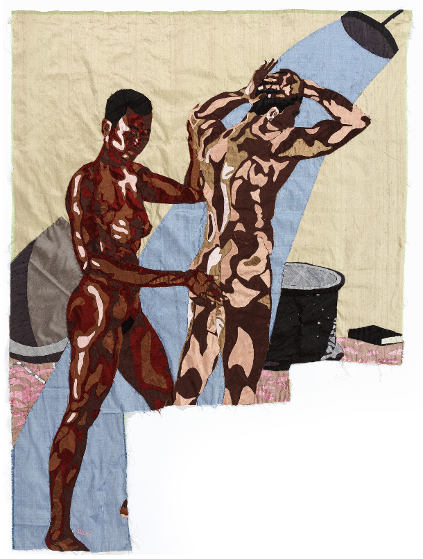 slcvisualresources:  Billie Zangewadomestic scene, 2016silk tapestry136 x 110 cmCourtesy