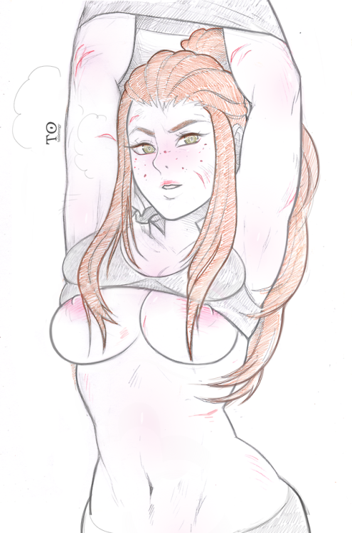 XXX tabletorgy-art:quick Brigitte sketch! photo