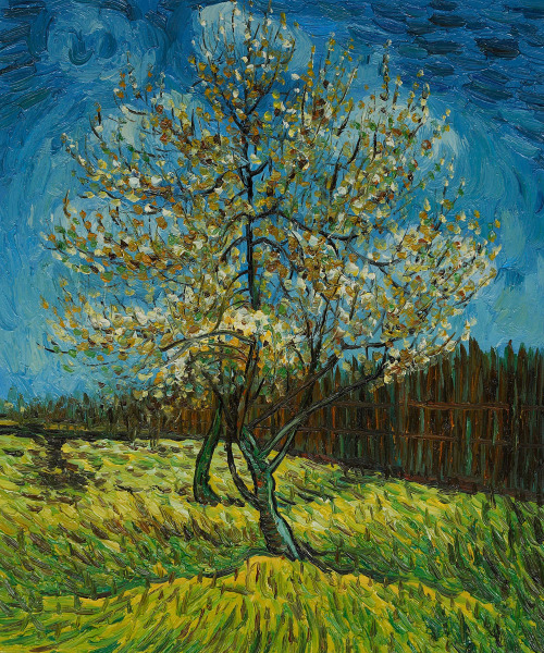 thusreluctant:Pink Peach Tree by Vincent van Gogh