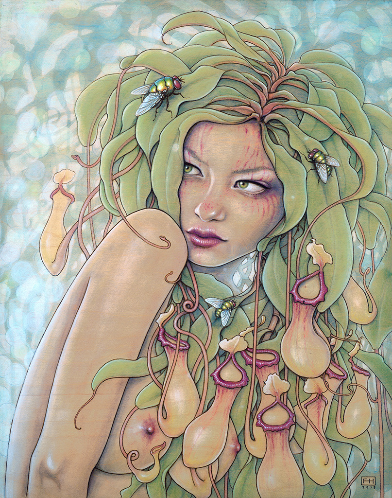 victoriousvocabulary:  NYMPH [noun] 1. one of a numerous class of lesser deities