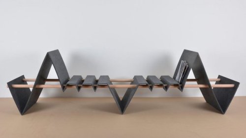 co-olstuff: German students design flexible furniture collection using felt composite