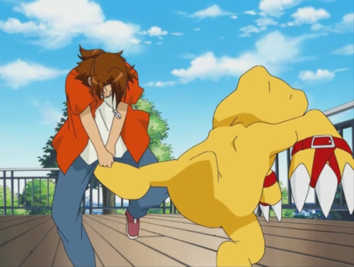 lostintranslationmon:Ah the meeting of human and partner Digimon is such a beautiful scene…