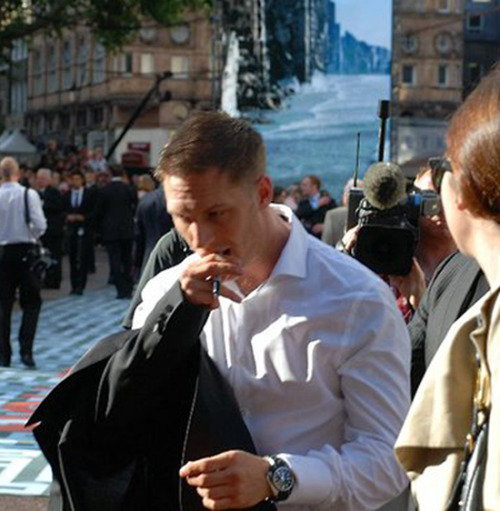 tomhardyvariations: #Throwback Thursday July 9, 2010  | Inception premiere at the Odeon, L