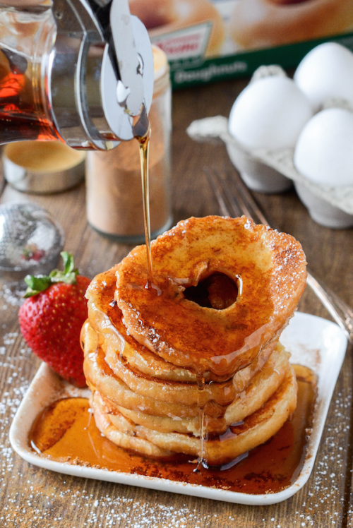 foodffs:DONUT FRENCH TOAST RECIPE Really porn pictures