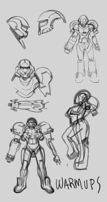 robogabo-art:  Bounty hunter Samus Aran re-design.