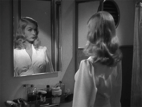 365filmsbyauroranocte:  “My next act will be an impersonation of a young lady going
