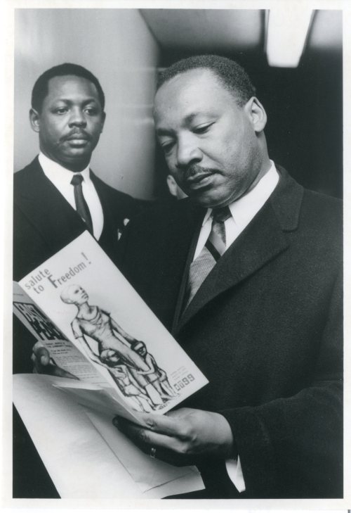 kheelcenter: #OnThisDay Martin Luther King Jr. spoke at his last New York City appearance before his assassination at Local 1199’s annual “Salute to Freedom” event @huntercollege on March 10, 1968 to promote the Poor People’s Campaign, a march