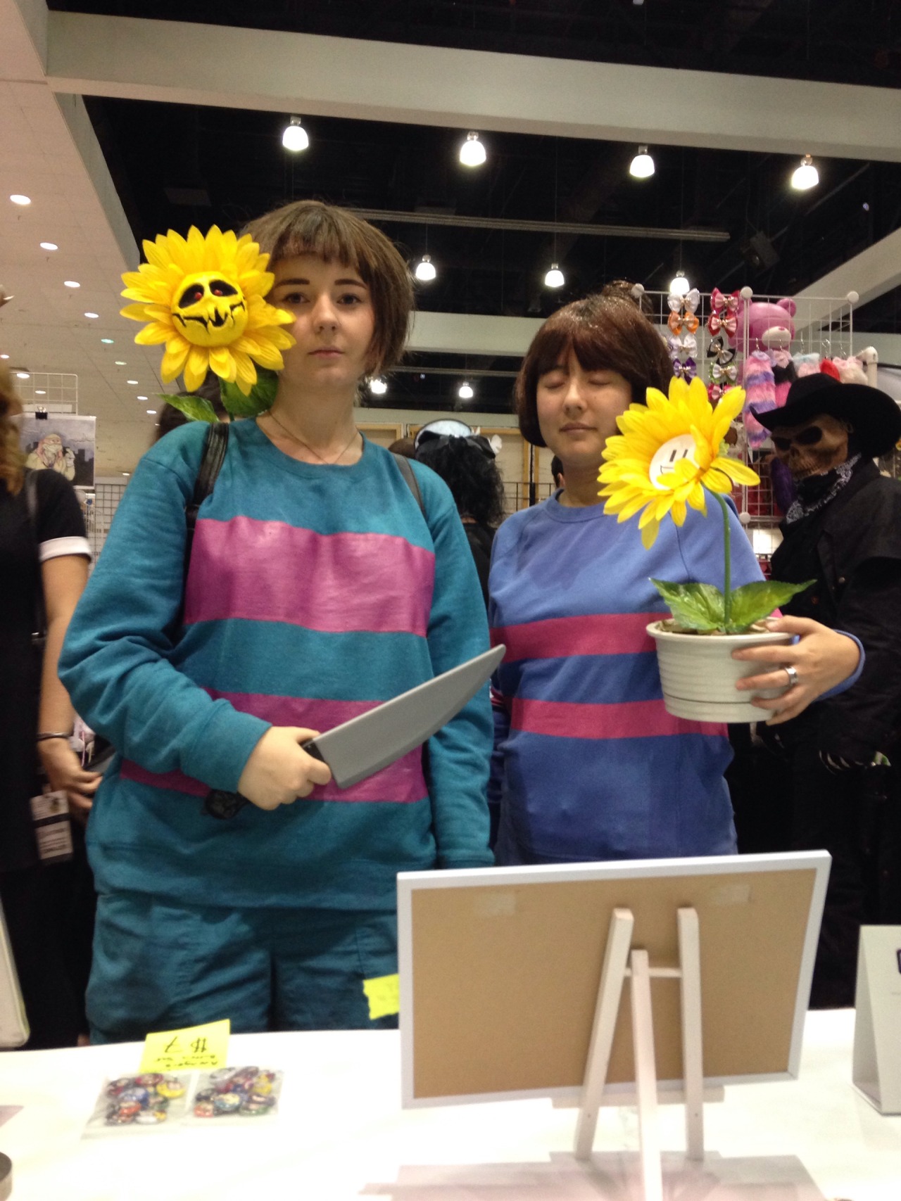 Last day of Comikaze was amazing too!! The gentleman who was Papyrus looked FABULOUS