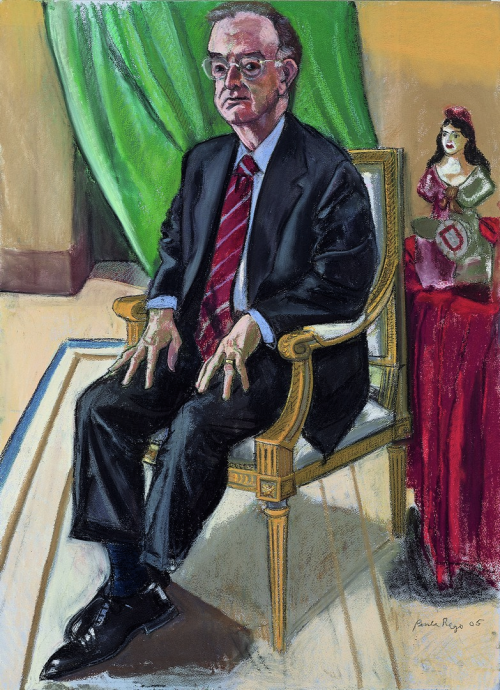  Portrait of President Jorge Sampaio (1939–2021) — Paula Rego, 2005 (Museum of the Presidency of the