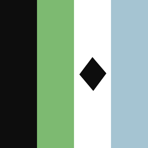 Quoiromantic Demiromantic Combo Flags!Free to use!