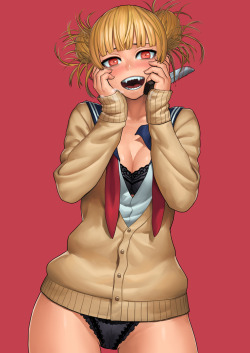 lasterk:    Patreon | Facebook | Pixiv | Gumroad |DevianArt     Himiko Toga from Boku no Hero Academia     &lt; |D’‘‘‘